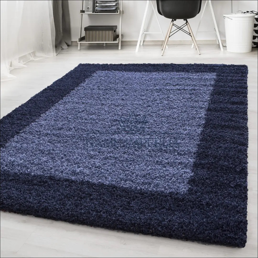 Kilimas NI2341 - €20 Save 30% 100-200, 25-50, 50-100, __label:Pristatymas 5-14 d.d., apvalus 60 x 110 cm / Mėlyna