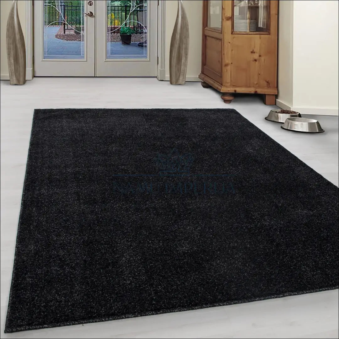 Kilimas NI2396 - €18 Save 30% 100-200, 25-50, 50-100, __label:Pristatymas 5-14 d.d., apvalus 60 x 100 cm / Antracitas