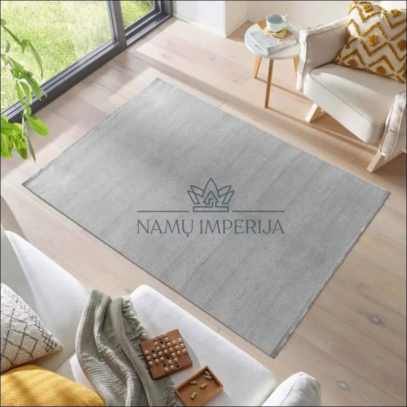 Kilimas NI2534 - €57 Save 30% 100-200, 50-100, __label:Pristatymas 5-14 d.d., ayy, color-pilka 80 x 150 cm / Pilka