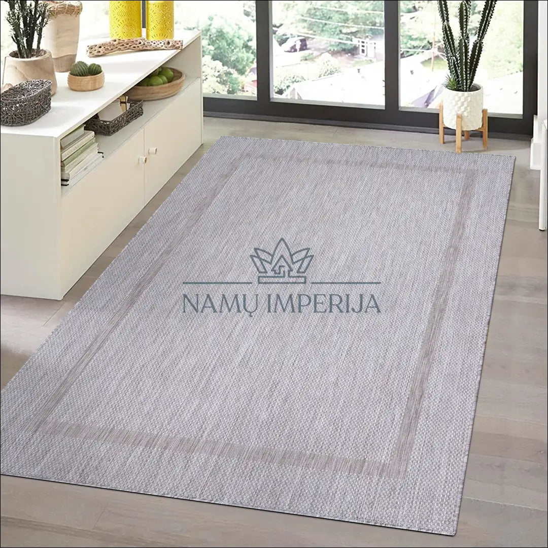 Kilimas NI2543 - €19 Save 30% 100-200, 25-50, 50-100, __label:Pristatymas 5-14 d.d., apvalus 60 x 100 cm / Pilka