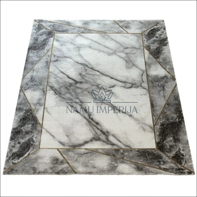 Kilimas NI3073 - €153 100-200, __label:Pristatymas 5-14 d.d., ayy, Carpet Marble Pattern 3D vaizdas Border Grey