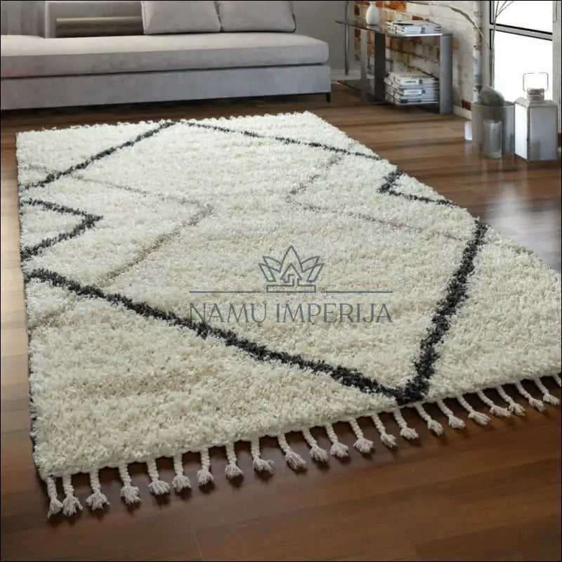 Kilimas NI3196 - €145 Save 15% 100-200, 50-100, __label:Pristatymas 5-14 d.d., ayy, color-kremas 160 x 220 cm Kilimai