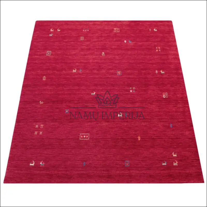 Kilimas NI3310 - €146 100-200, __label:Pristatymas 5-14 d.d., ayy, color-raudona, Hand-Woven Rug Ethnic Pattern