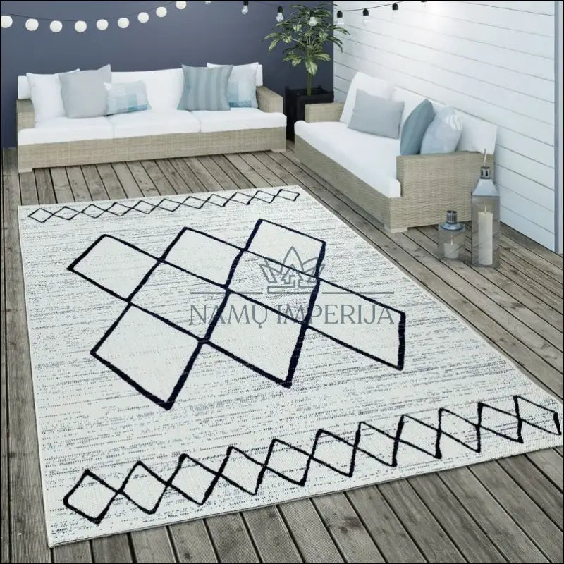 Kilimas NI3321 - €114 Save 15% 100-200, 50-100, __label:Pristatymas 5-14 d.d., ayy, color-White 120 x 170 cm Kilimai