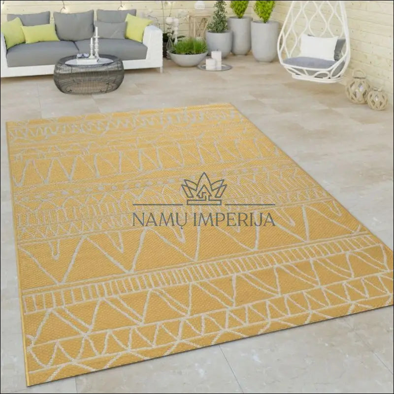 Kilimas NI3345 - €68 Save 20% 100-200, 50-100, __label:Pristatymas 5-14 d.d., ayy, color-Yellow 120 x 160 cm Kilimai