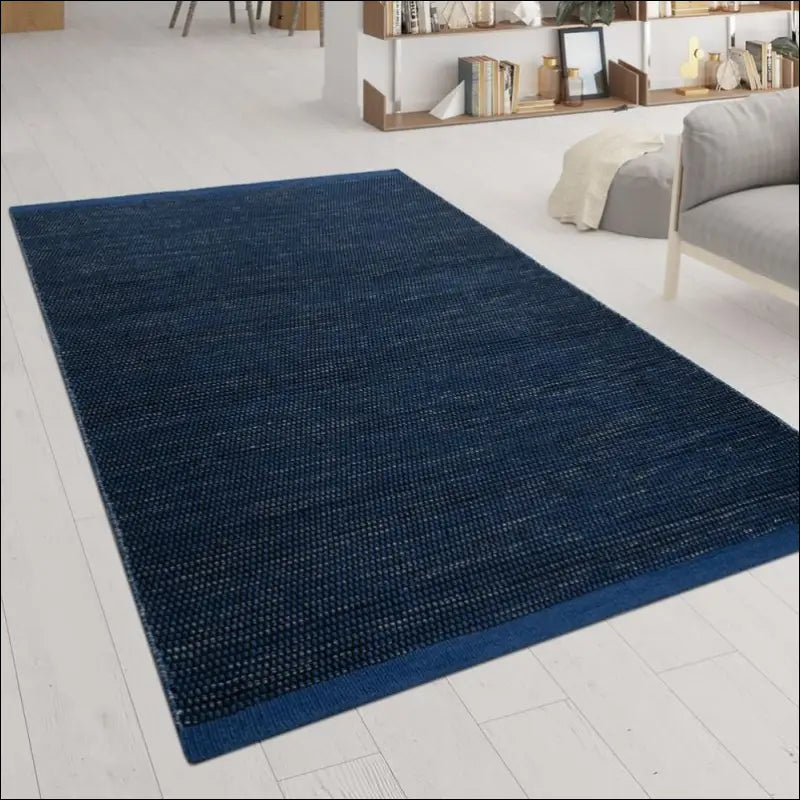 Kilimas NI3535 - €86 Save 15% 100-200, 50-100, __label:Pristatymas 5-14 d.d., ayy, color-melyna 80 x 150 cm Kilimai