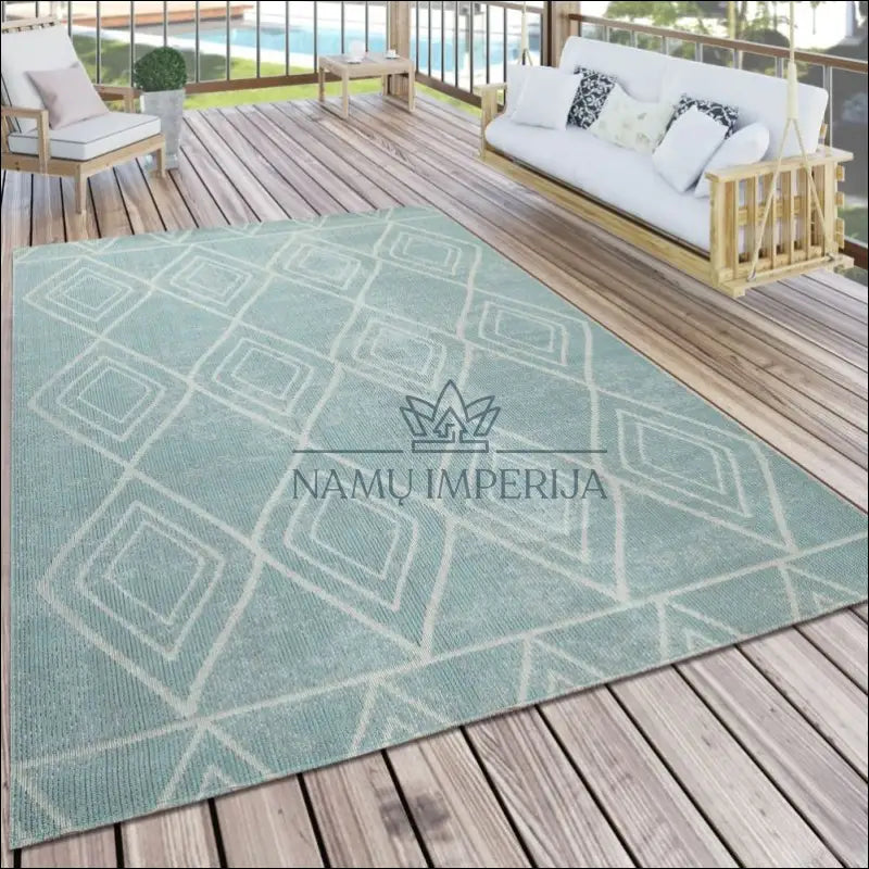 Kilimas NI3596 - €86 Save 20% 100-200, 50-100, __label:Pristatymas 5-14 d.d., ayy, color-turkis 120 x 170 cm Kilimai