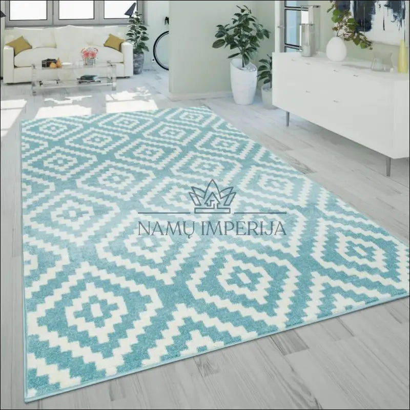 Kilimas NI3894 - €79 Save 20% 100-200, 50-100, __label:Pristatymas 5-14 d.d., ayy, color-melyna 120 x 170 cm Kilimai