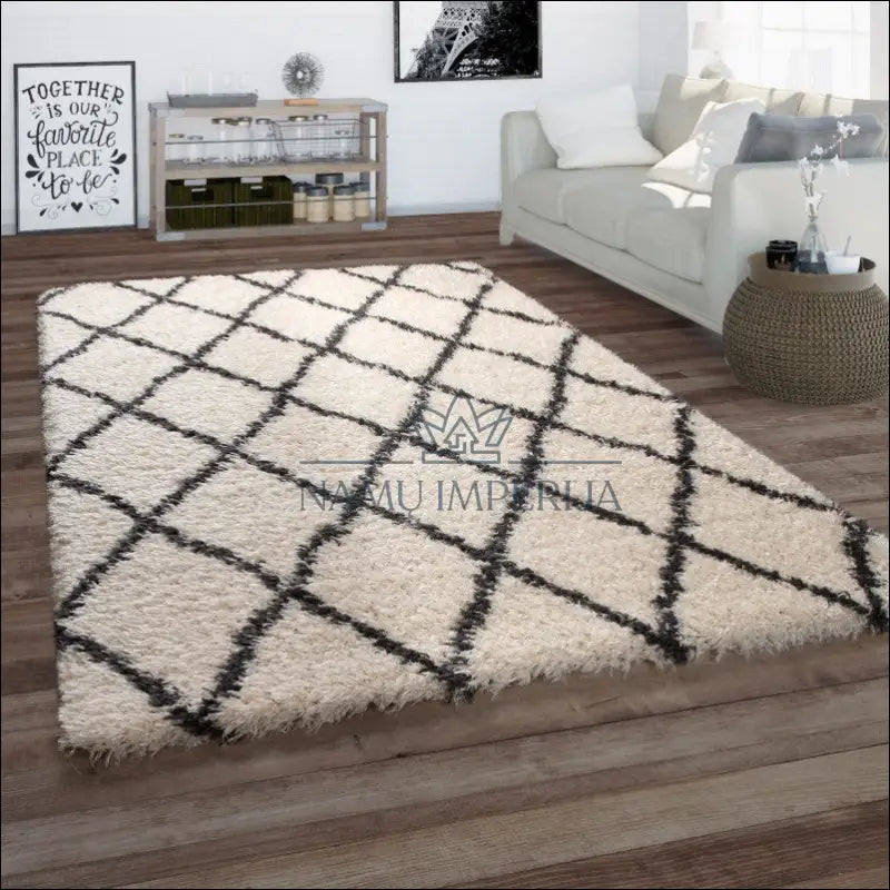 Kilimas NI4049 - €91 Save 15% 100-200, 25-50, 50-100, __label:Pristatymas 5-14 d.d., color-Creme 120x160 cm / kremas