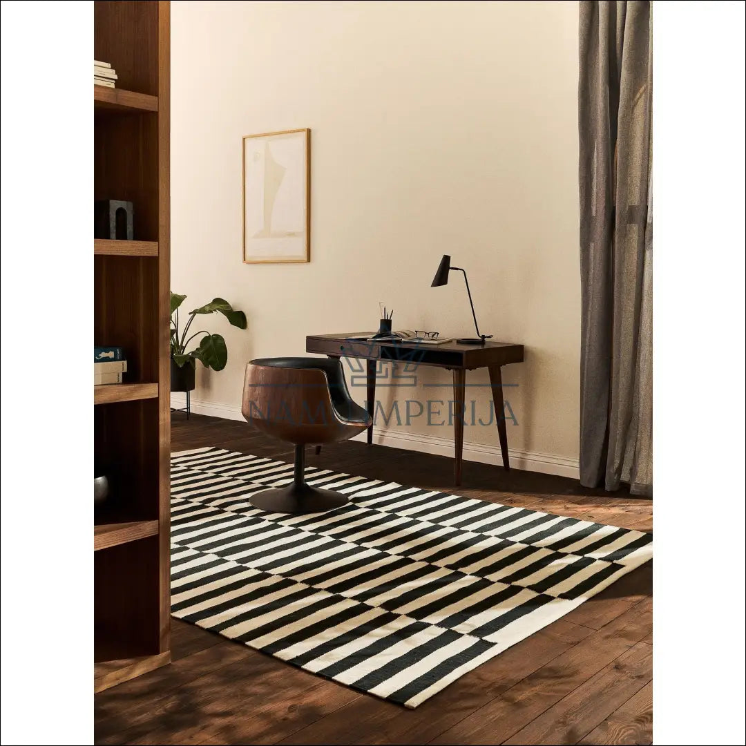 Kilimas RU730 - €205 Save 50% color-balta, color-juoda, color-kremas, kilimai, material-medvilne Kilimai Rugs | Namų