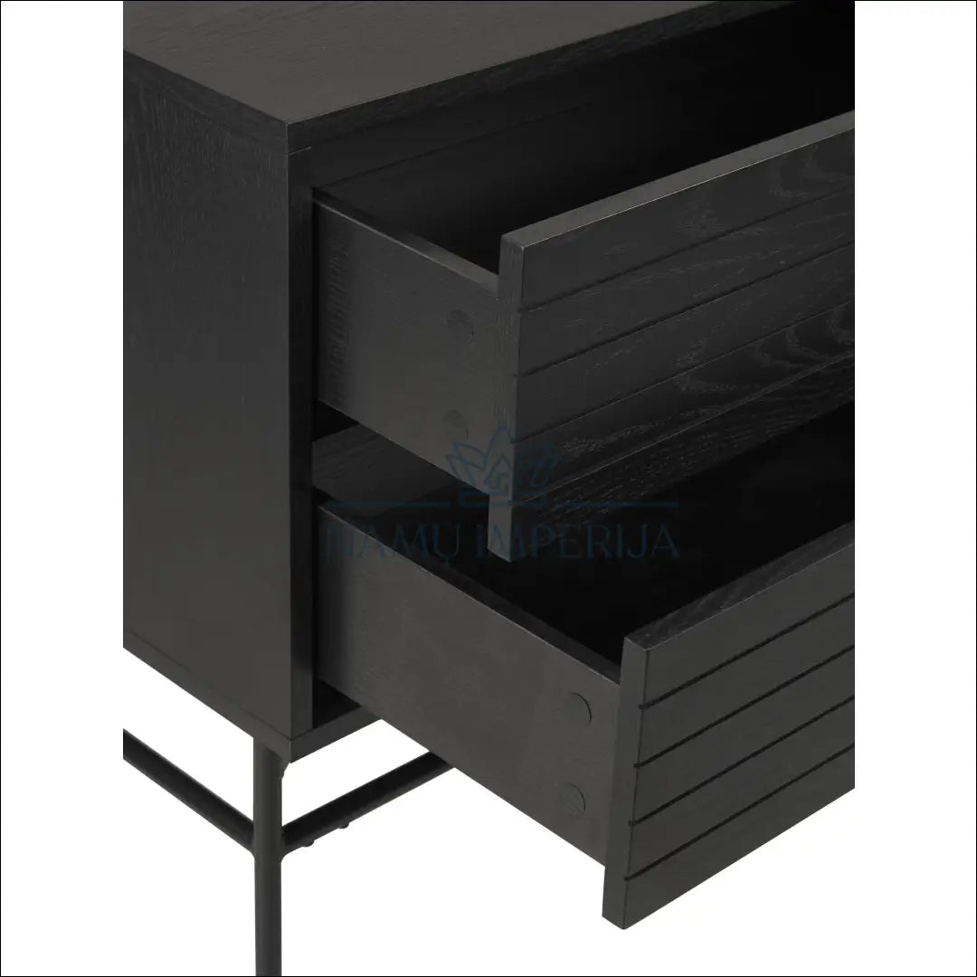 Komoda SI854 - €297 Save 65% __label:Pristatymas 1-2 d.d., color-juoda, indaujos, komodos, material-mdf Virš €200