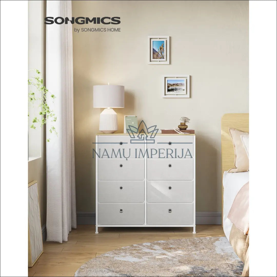 Komoda SM479 - €90 Save 10% 50-100, __label:Pristatymas 5-14 d.d., komodos, miegamojo, notouch10 80x30x81.5cm / Pilka