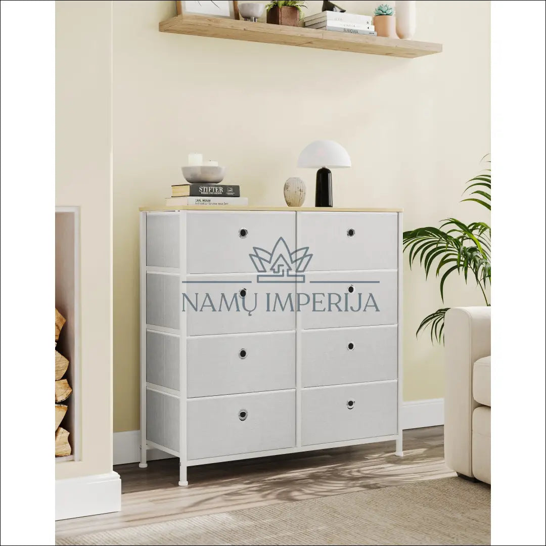 Komoda SM479 - €90 Save 10% 50-100, __label:Pristatymas 5-14 d.d., komodos, miegamojo, notouch10 80x30x81.5cm / Pilka