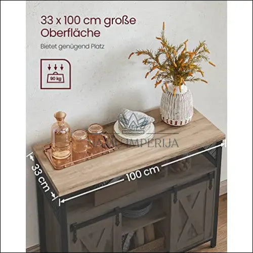 Komoda/Spintelė SM1123 - €235 Save 30% __label:Pristatymas 5-14 d.d., komodos, notouch30, over-200, song 100x33x80cm