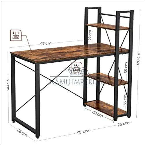 Kompiuterinis rašomasis stalas SM351 - €143 Save 10% 100-200, __label:Pristatymas 5-14 d.d., biuro-baldai,