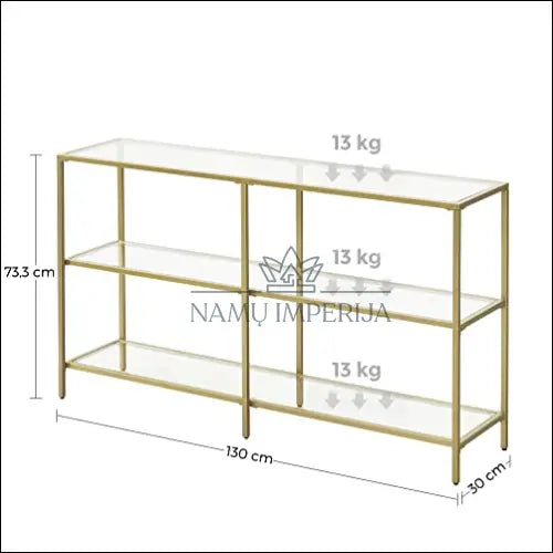 Konsolė SM1204 - €120 Save 10% 100-200, __label:Pristatymas 5-14 d.d., konsoles, notouch10, song 130x30x73.3cm