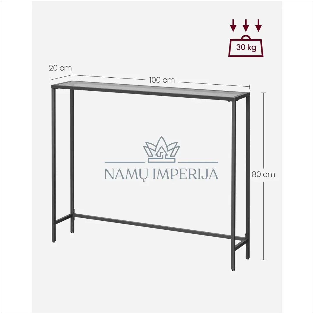 Konsolė SM391 - €51 Save 10% 50-100, __label:Pristatymas 5-14 d.d., konsoles, notouch10, song 100.5x20x80cm / Juoda