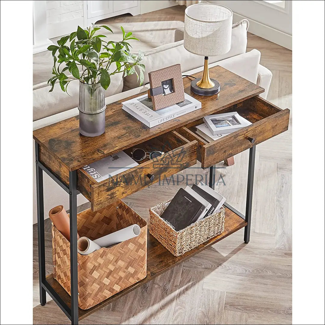 Konsolė SM393 - €130 Save 30% 100-200, __label:Pristatymas 5-14 d.d., konsoles, notouch30, song 100x30x80cm / Ruda