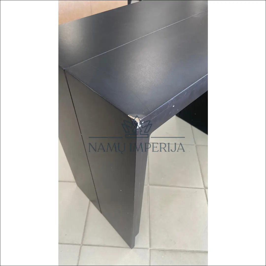 Konsolė-valgomojo stalas VI709 - €100 Save 85% 100-200, __label:Pristatymas 1-2 d.d., color-juoda, material-mediena,