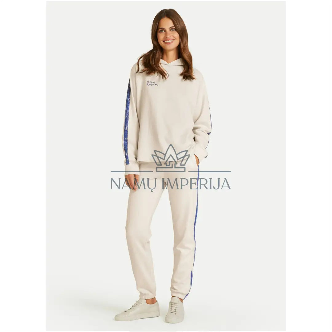 Laisvalaikio kelnės ’Juvia’ DI7642 - €70 Save 50% 50-100, __label:Pristatymas 1-2 d.d., color-kremas,