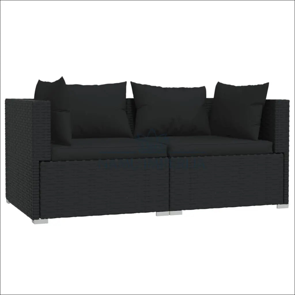 Lauko baldų komplektas (3 dalys) LI613 - €110 Save 50% 100-200, __label:Pristatymas 1-2 d.d., color-juoda, lauko