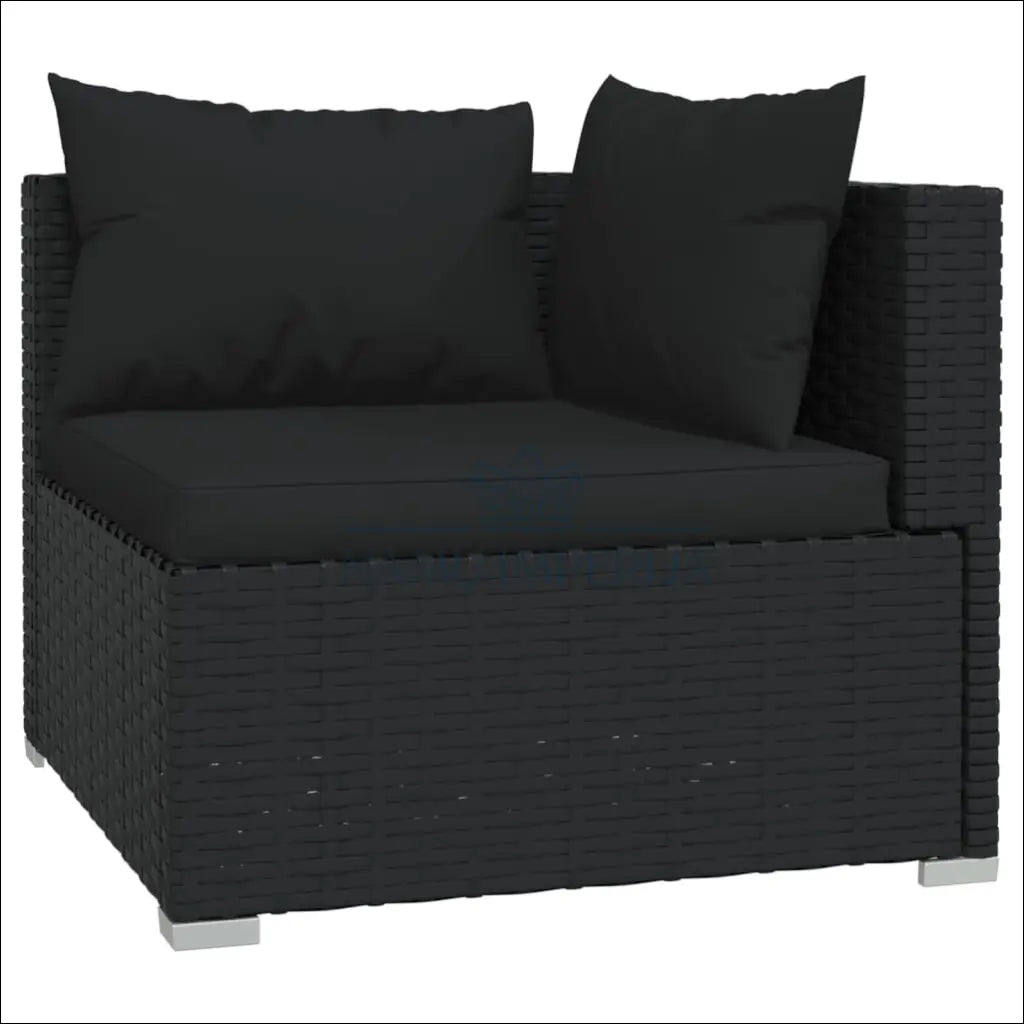 Lauko baldų komplektas (3 dalys) LI613 - €110 Save 50% 100-200, __label:Pristatymas 1-2 d.d., color-juoda, lauko