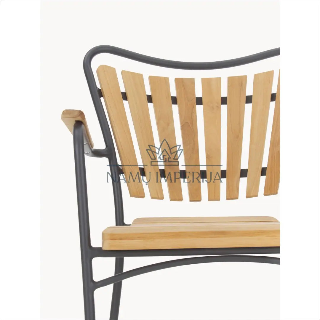 Lauko kėdė LI543 - €110 Save 50% 100-200, __label:Pristatymas 1-2 d.d., color-pilka, color-ruda, lauko baldai