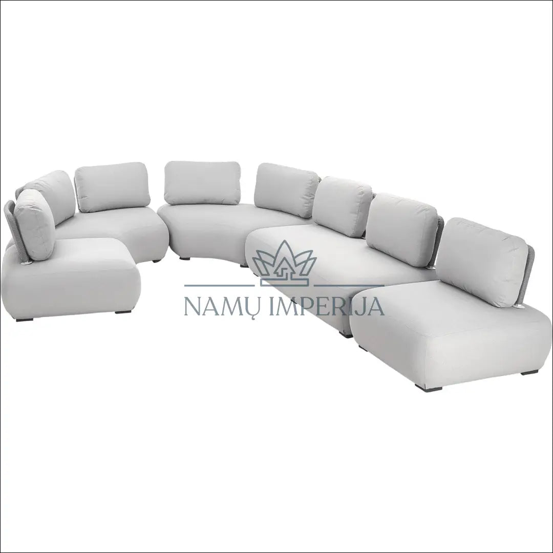 Lauko sofa LI389 - €390 Save 70% __label:Pristatymas 1-2 d.d., color-pilka, lauko baldai, material-poliesteris,