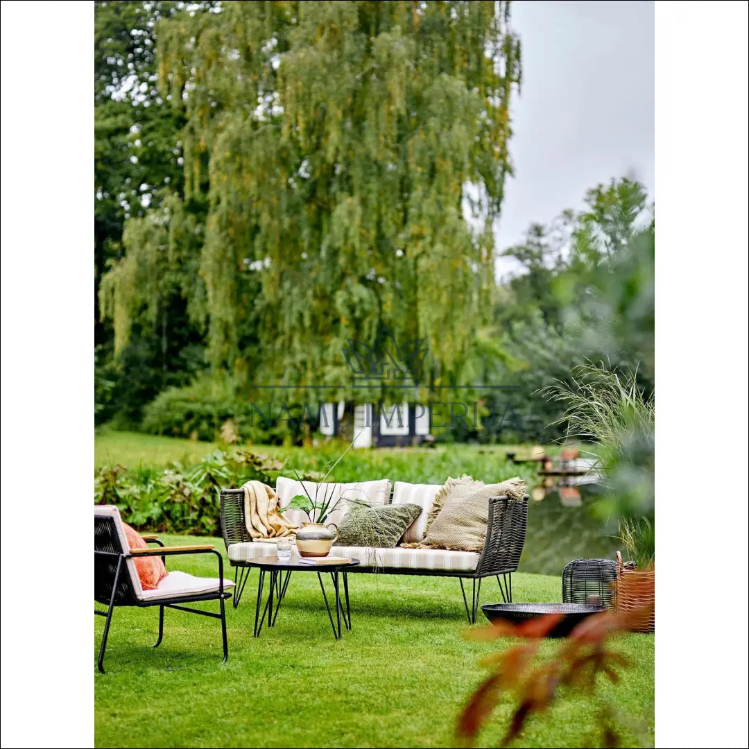 Lauko sofa LI487 - €364 Save 55% __label:Pristatymas 1-2 d.d., color-pilka, color-smelio, color-zalia, lauko baldai