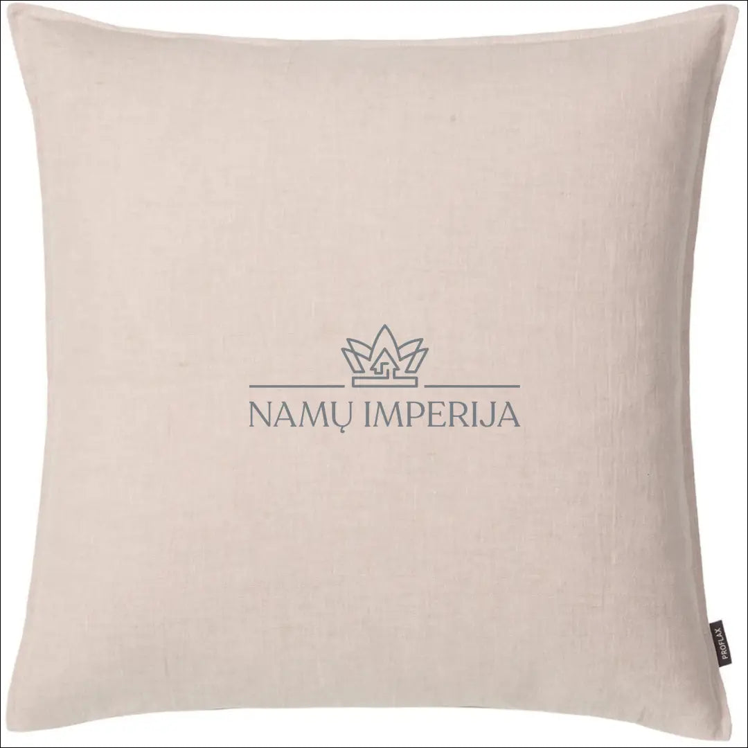 Lino pagalvės užvalkalas (60x60cm) DI5501 - €20 Save 60% __label:Pristatymas 1-2 d.d., color-smelio, interjeras,