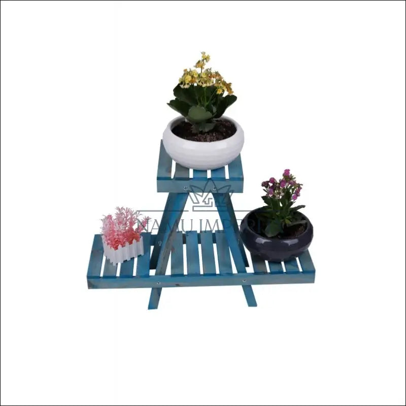 Medinis augalų stovas DI6145 - €20 Save 50% __label:Pristatymas 1-2 d.d., color-melyna, dekoracijos, interjeras,