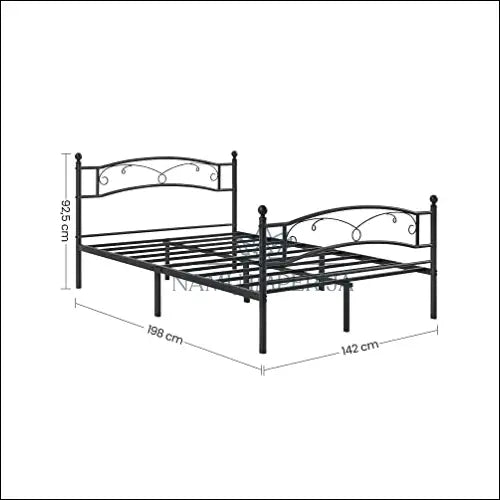 Metalinės lovos rėmas SM713 - €158 Save 10% 100-200, __label:Pristatymas 5-14 d.d., lovos-miegamojo, miegamojo,