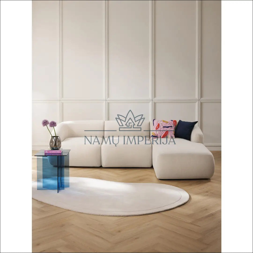 Modulinė kampinė sofa MI507 - €1,100 Save 50% __label:Pristatymas 1-2 d.d., color-kremas, kampai,