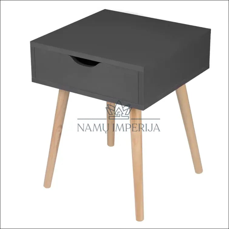 Naktinis staliukas GI315 - €26 Save 50% 25-50, __label:Pristatymas 1-2 d.d., color-pilka, color-ruda, material-mdf