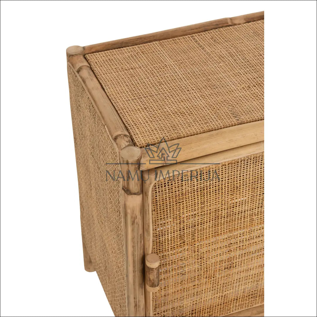 Naktinis staliukas GI366 - €225 Save 55% __label:Pristatymas 1-2 d.d., color-ruda, material-bambukas,