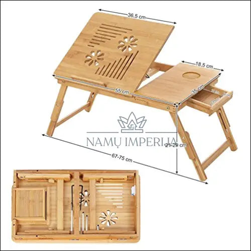 Nešiojamojo kompiuterio stalas SM661 - €48 Save 10% 25-50, __label:Pristatymas 5-14 d.d., biuro-baldai,