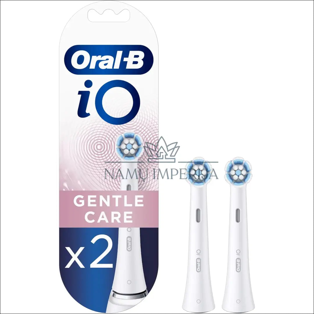 “Oral-B” dantų šepetėlių antgalių papildymas (2vnt) DI7318 - €10 Save 50% __label:Pristatymas 1-2 d.d.,