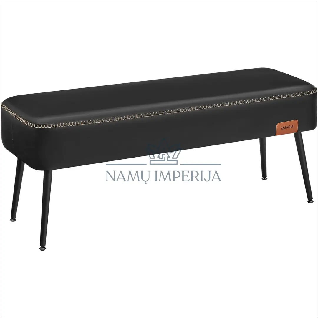 Otomanas SM1146 - €116 Save 10% 100-200, __label:Pristatymas 5-14 d.d., notouch10, otomanas, song 110x40x43cm / Juoda