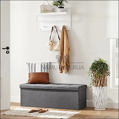 Otomanas SM1161 - €87 Save 30% 50-100, __label:Pristatymas 5-14 d.d., miegamojo, notouch30, otomanas 110x38x38cm