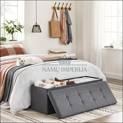 Otomanas SM1161 - €87 Save 30% 50-100, __label:Pristatymas 5-14 d.d., miegamojo, notouch30, otomanas 110x38x38cm