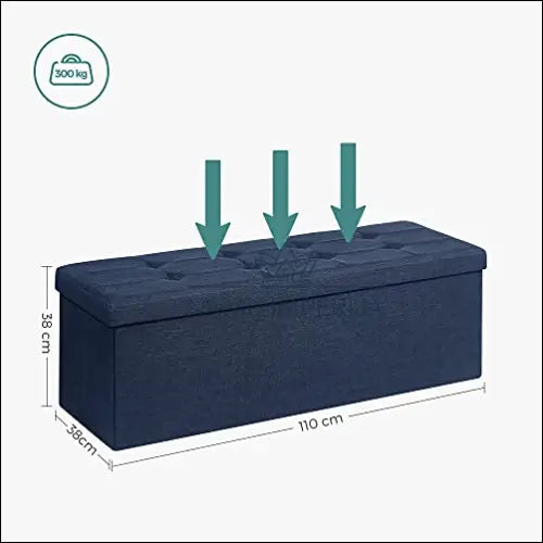 Otomanas SM1176 - €87 Save 30% 50-100, __label:Pristatymas 5-14 d.d., miegamojo, notouch30, otomanas 110x38x38cm