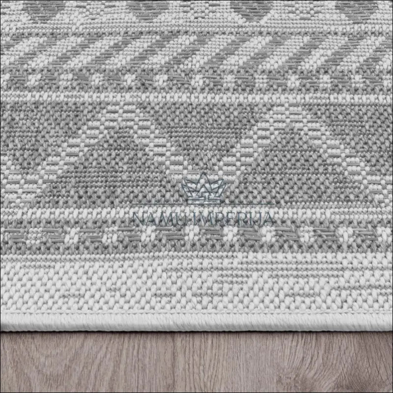 Kilimas NI5916 - €87 100-200, 50-100, color-pilka, kilimai, newdiva2 Kilimai Outdoor Rug Garden Diamonds Boho Pattern