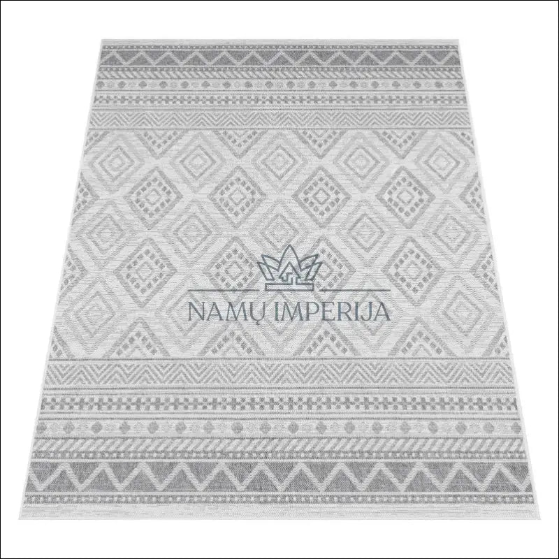 Kilimas NI5916 - €87 100-200, 50-100, color-pilka, kilimai, newdiva2 Kilimai Outdoor Rug Garden Diamonds Boho Pattern