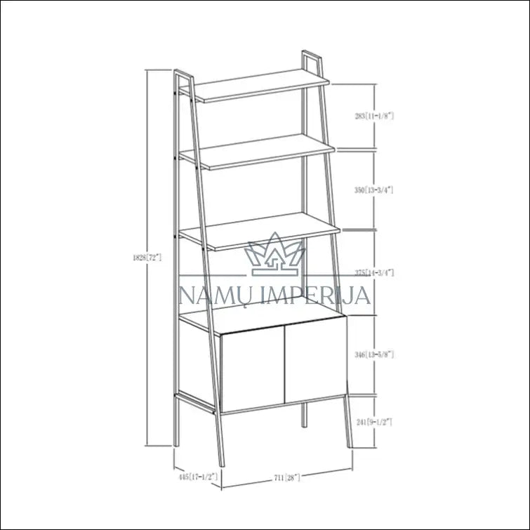 Pastatoma lentyna SI759 - €86 Save 65% 50-100, __label:Pristatymas 1-2 d.d., biuro-baldai, biuro-lentynos,