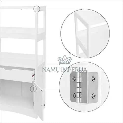 Pastatoma spintelė SM585 - €178 Save 30% 100-200, __label:Pristatymas 5-14 d.d., notouch30, pastatoma-lentyna, song