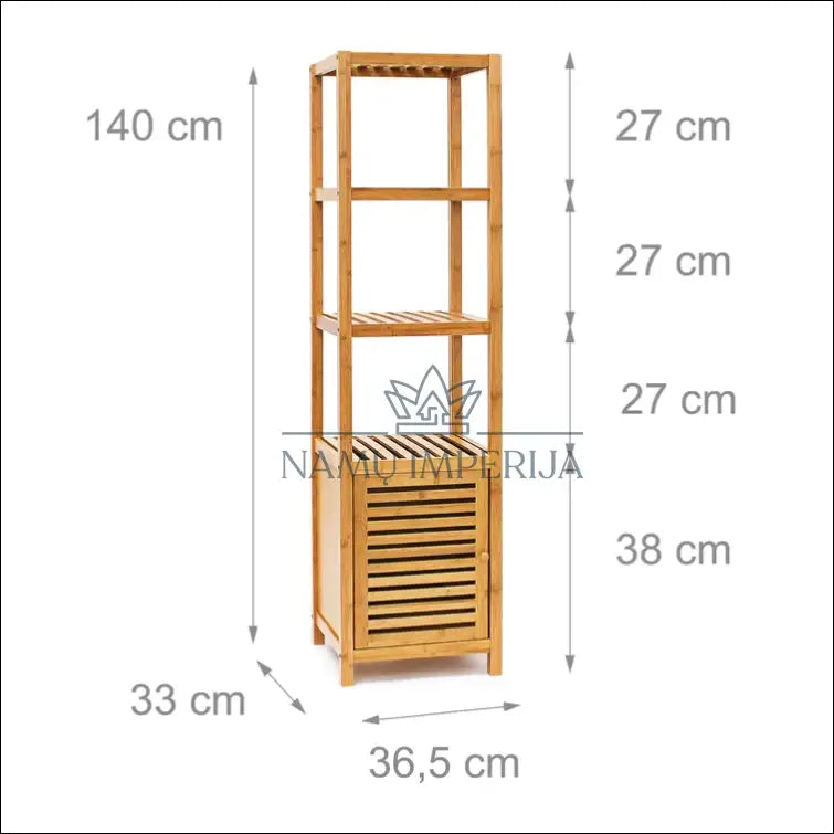 Pastatoma vonios spintelė KI572 - €61 Save 60% 50-100, __label:Pristatymas 1-2 d.d., color-ruda, interjeras, kita