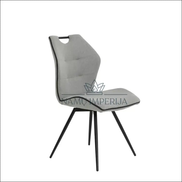 Pasukama kėdė VI717 - €70 Save 50% 50-100, color-juoda, color-pilka, kedes-valgomojo, material-gobelenas €50