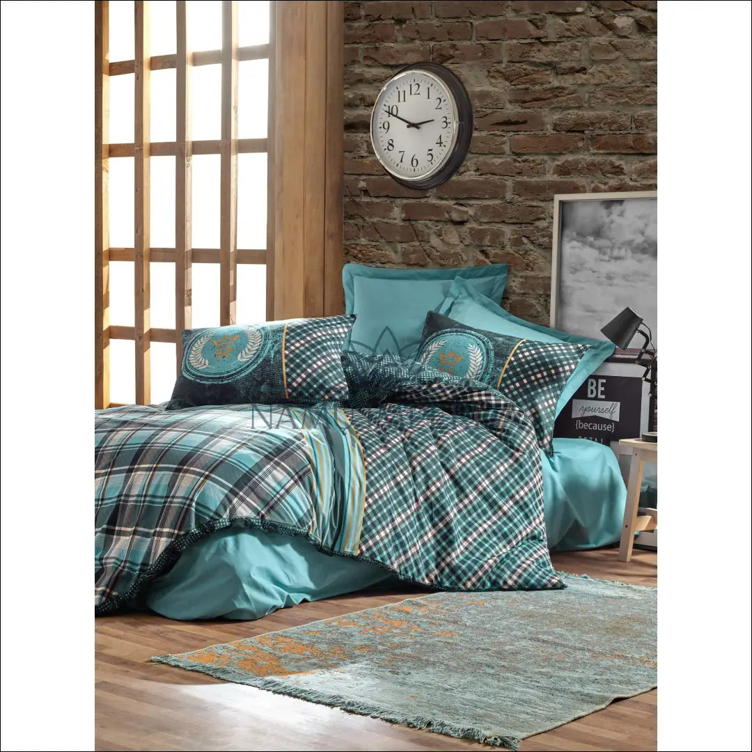 Patalynės komplektas (2 dalys) DI2924 - €24 Save 70% __label:Pristatymas 1-2 d.d., color-turkis, material-medvilne,