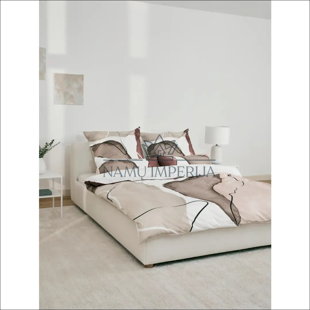 Patalynės komplektas (3 dalys) DI2880 - €33 Save 70% 25-50, __label:Pristatymas 1-2 d.d., color-balta, color-ruda,