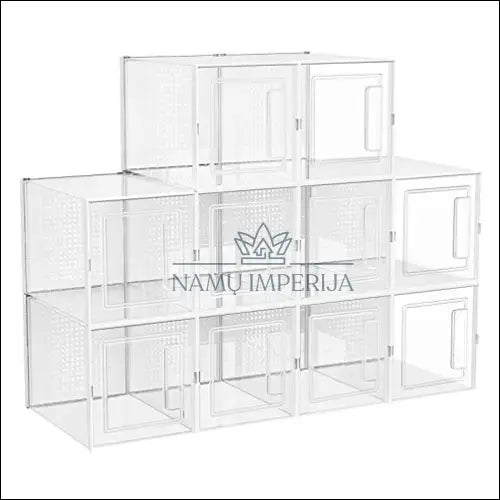 Plastikinių batų dėžučių komplektas/spintelė 10 vnt SM866 - €100 Save 30% 100-200, __label:Pristatymas 5-14